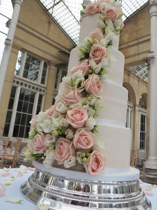 Rose Wedding Cake