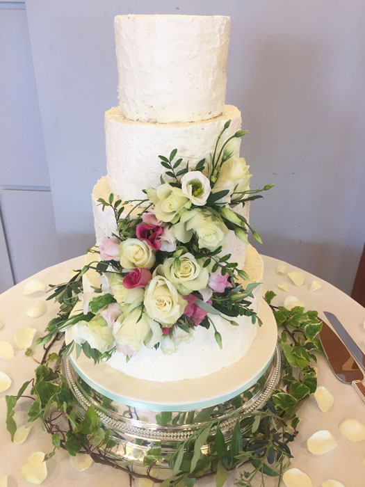 4 Tier Wedding Cake
