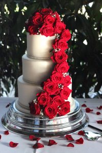 Flower Wedding Cake