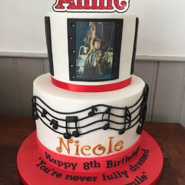 Musical Themed Birthday Cake